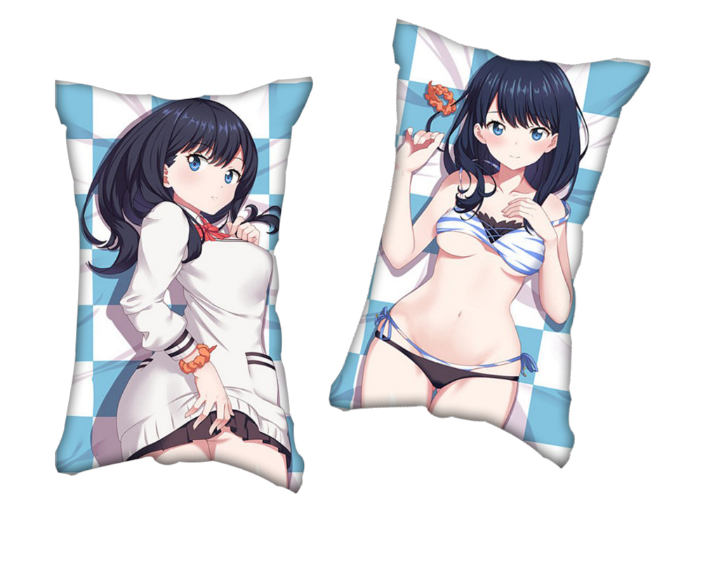 SSSS GRIDMAN Takarada Rikka Anime Two Way Tricot Air Pillow With a Hole 35x55cm(13.7in x 21.6in)