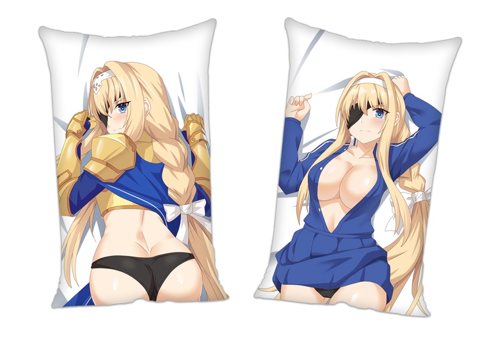 Sword Art Online Alice Zuberg Anime 2Way Tricot Air Pillow With a Hole 35x55cm(13.7in x 21.6in)