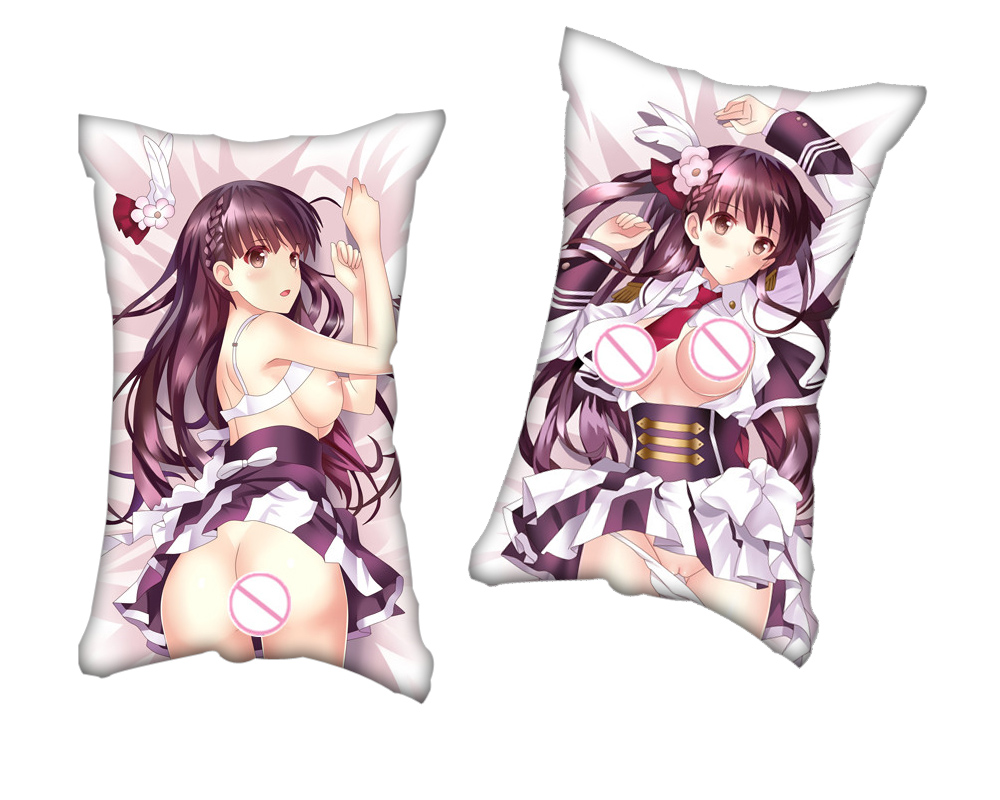 Saekano How To Raise A Boring Girlfriend Utaha Kasumigaoka Anime Two Way Tricot Air Pillow With a Hole 35x55cm(13.7in x 21.6in)