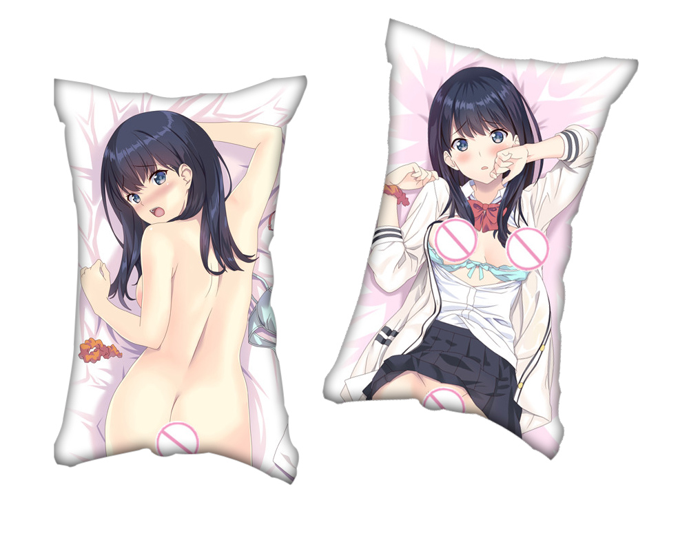 SSSS GRIDMAN Takarada Rikka Anime Two Way Tricot Air Pillow With a Hole 35x55cm(13.7in x 21.6in)