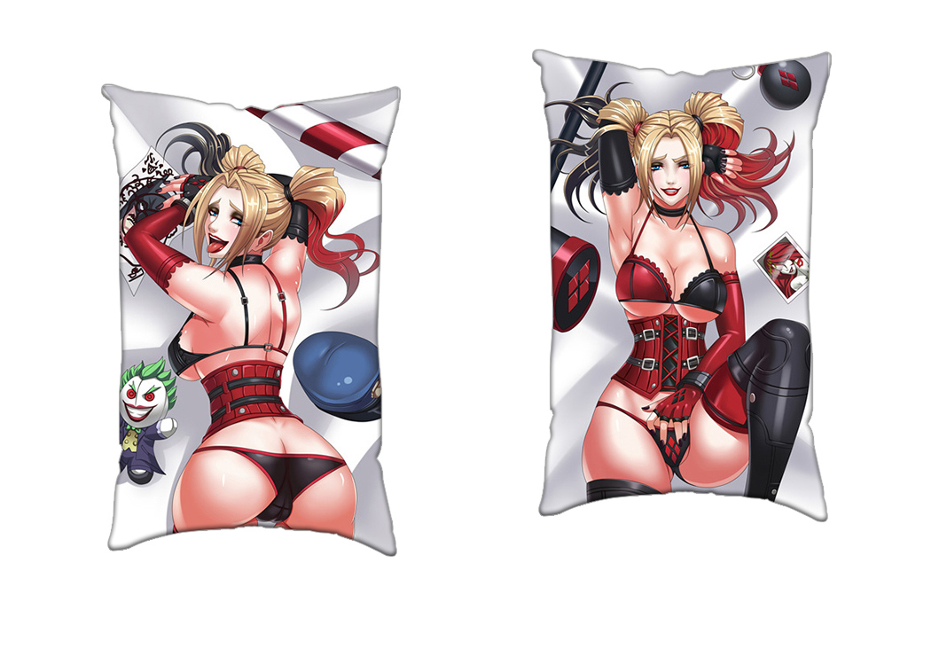 Harley Quinn Anime 2 Way Tricot Air Pillow With a Hole 35x55cm(13.7in x 21.6in)