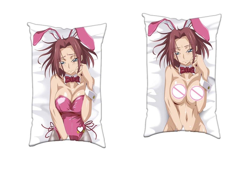 Kallen Kozuki Code Geass Anime Two Way Tricot Air Pillow With a Hole 35x55cm(13.7in x 21.6in)