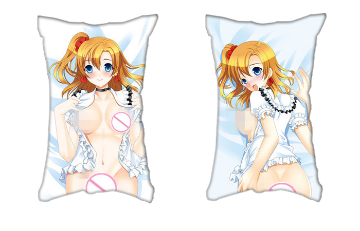 Love live! Kousaka Honoka Anime 2 Way Tricot Air Pillow With a Hole 35x55cm(13.7in x 21.6in)