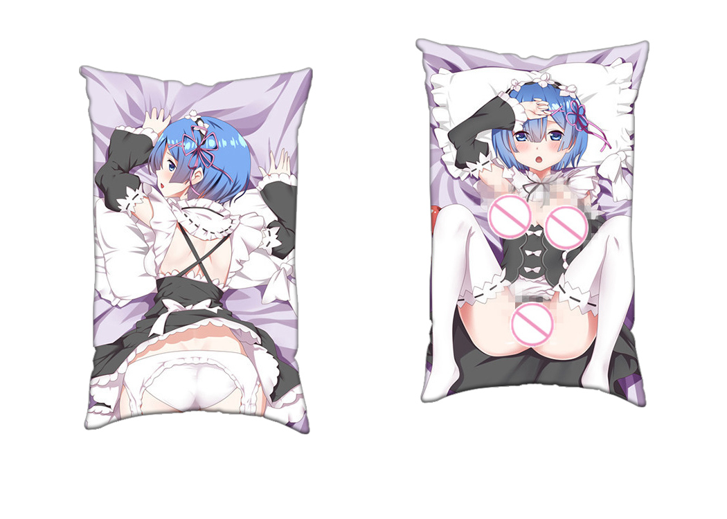 Rem Re Zero Anime 2 Way Tricot Air Pillow With a Hole 35x55cm(13.7in x 21.6in)