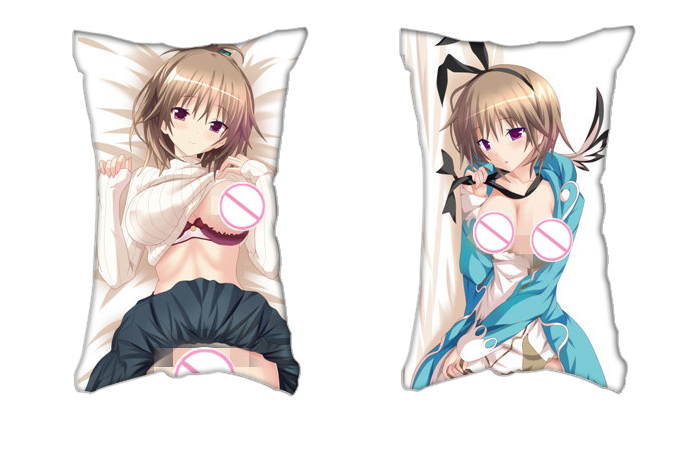 Toriumi arisu Hapymaher Anime 2 Way Tricot Air Pillow With a Hole 35x55cm(13.7in x 21.6in)