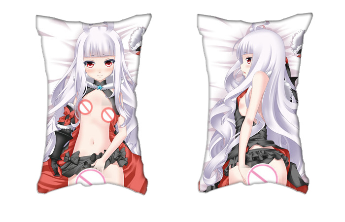 World Conquest Zvezda Sekai Seifuku Anime 2 Way Tricot Air Pillow With a Hole 35x55cm(13.7in x 21.6in)