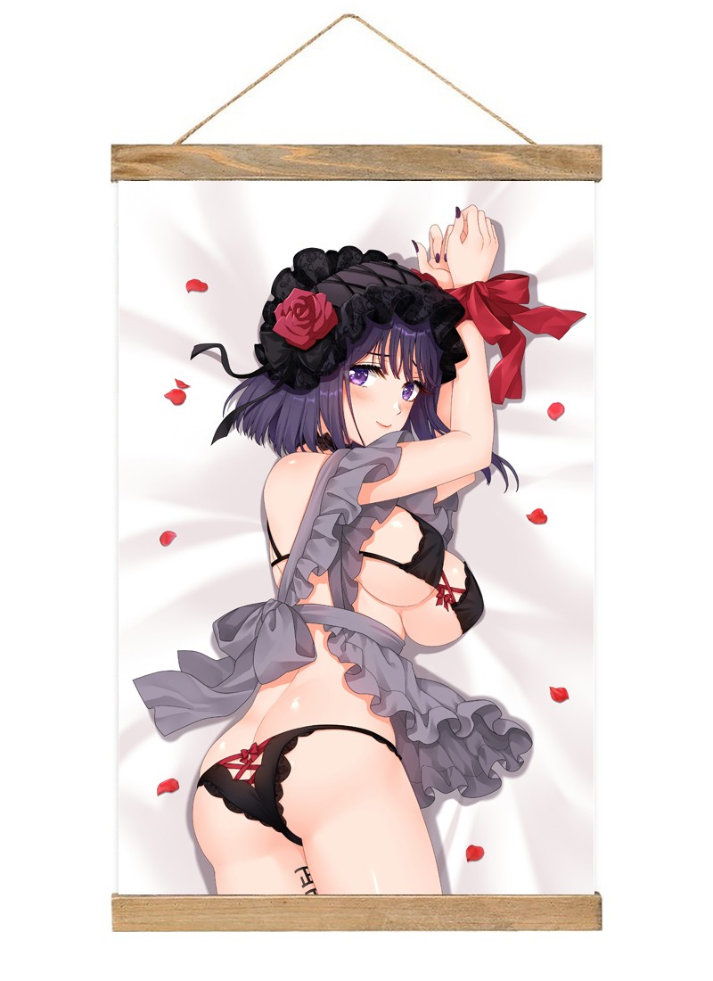 My Dress-Up Darling Kitagawa Marin-1 Scroll Painting Wall Picture Anime Wall Scroll Hanging Home Decor