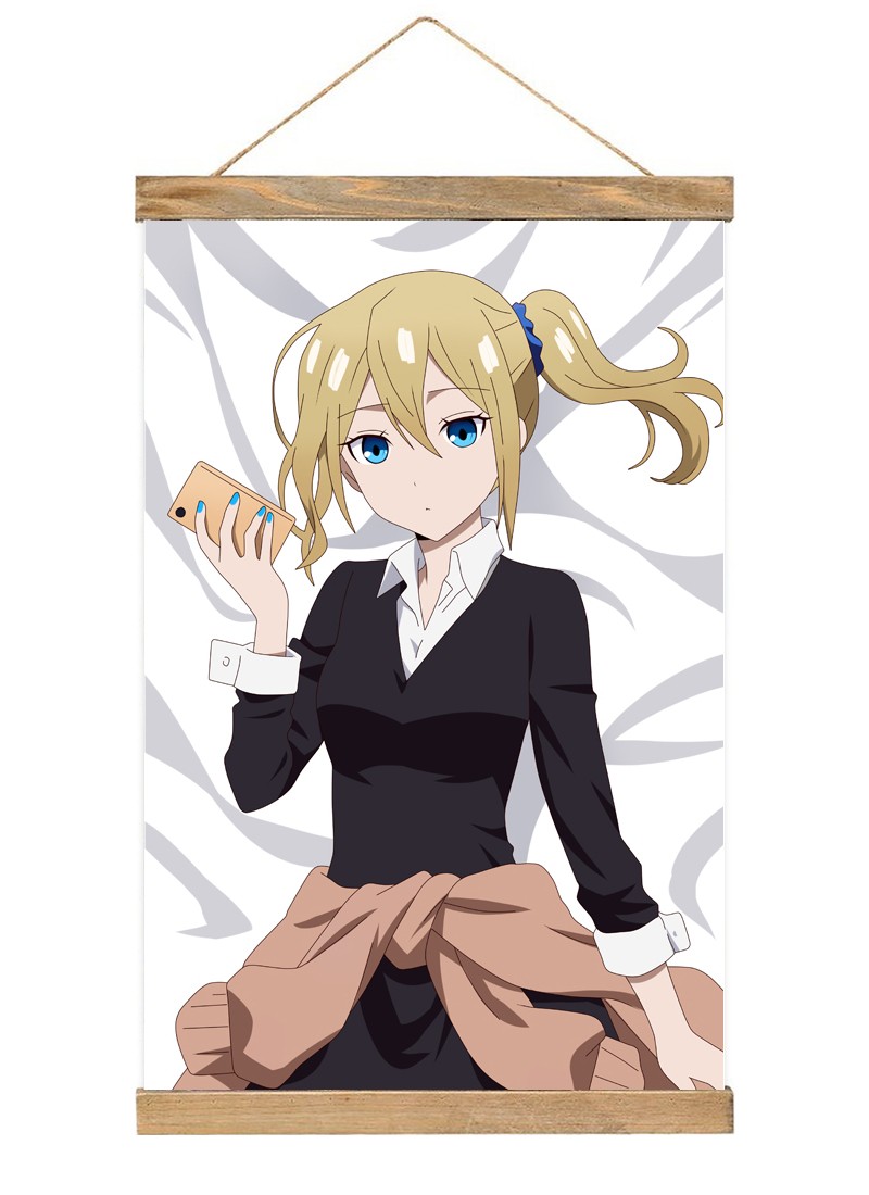 Kaguya-sama Love Is War Ai Hayasaka-1 Scroll Painting Wall Picture Anime Wall Scroll Hanging Home Decor