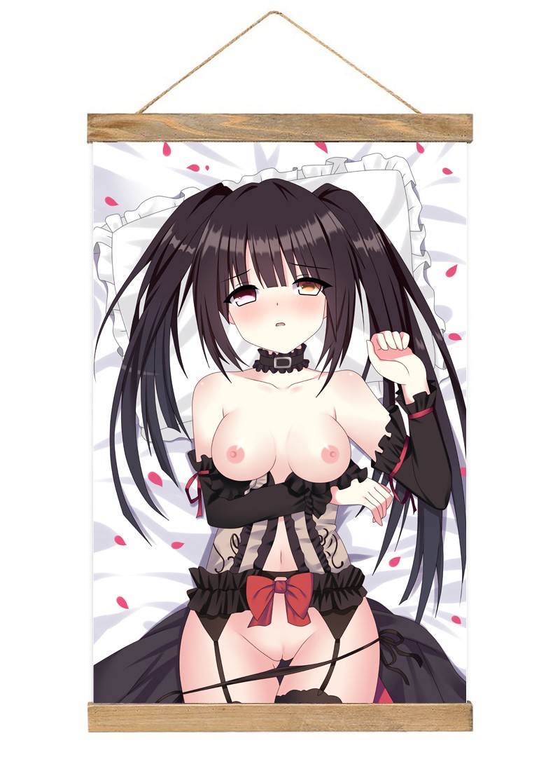 Date A Live Tokisaki Kurum-1 Scroll Painting Wall Picture Anime Wall Scroll Hanging Home Decor