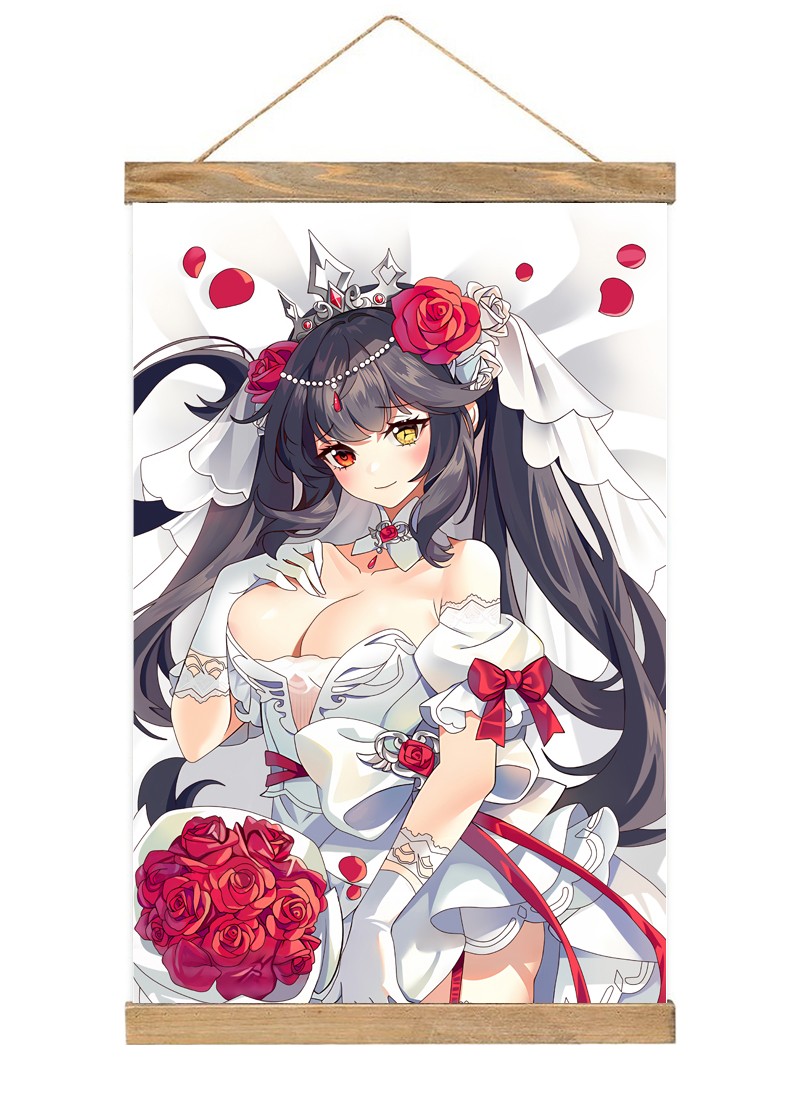 Date A Live Tokisaki Kurum-1 Scroll Painting Wall Picture Anime Wall Scroll Hanging Home Decor