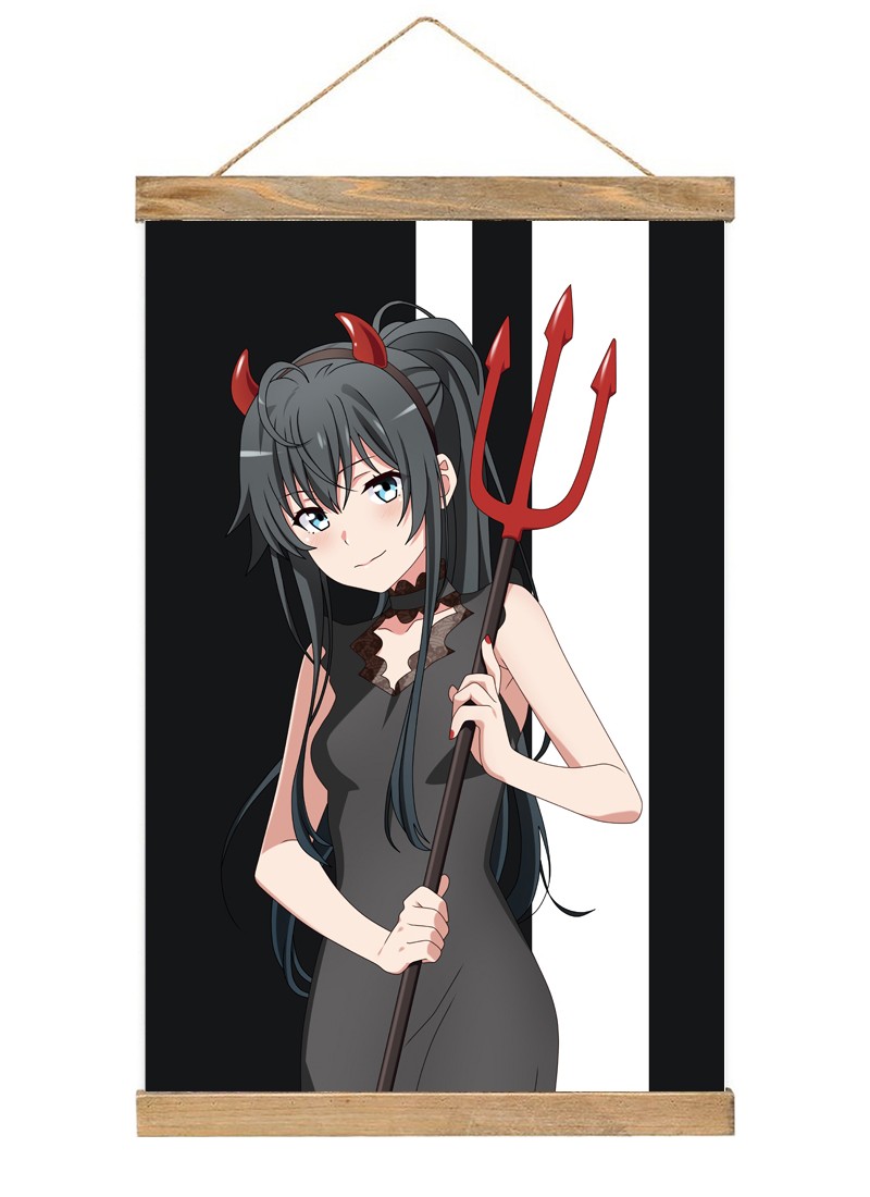 My Youth Romantic Comedy Is Wrong, As I Expected Yukinoshita Haruno-1 Scroll Painting Wall Picture Anime Wall Scroll Hanging Home Decor