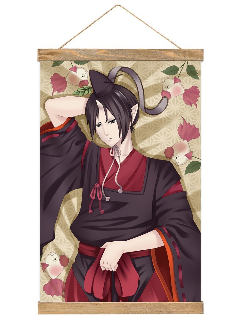 Hozuki's Coolheadedness Hozuki-1 Scroll Painting Wall Picture Anime Wall Scroll Hanging Home Decor