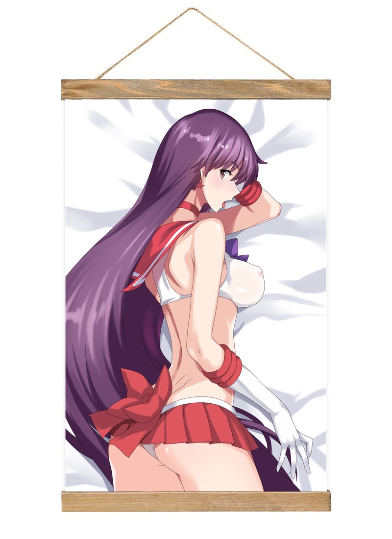 Sailor Moon Sailor Mars-1 Scroll Painting Wall Picture Anime Wall Scroll Hanging Home Decor