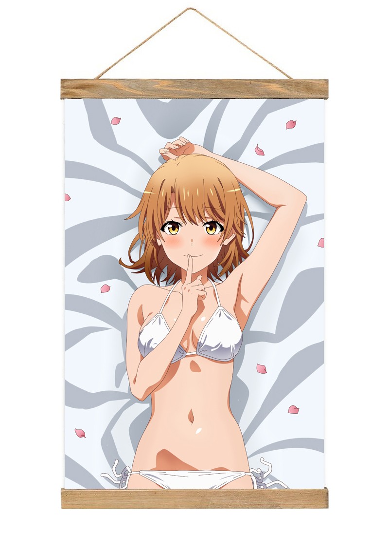 My Youth Romantic Comedy Is Wrong, As I Expected Isshiki Iroha Scroll Painting Wall Picture Anime Wall Scroll Hanging Home Decor