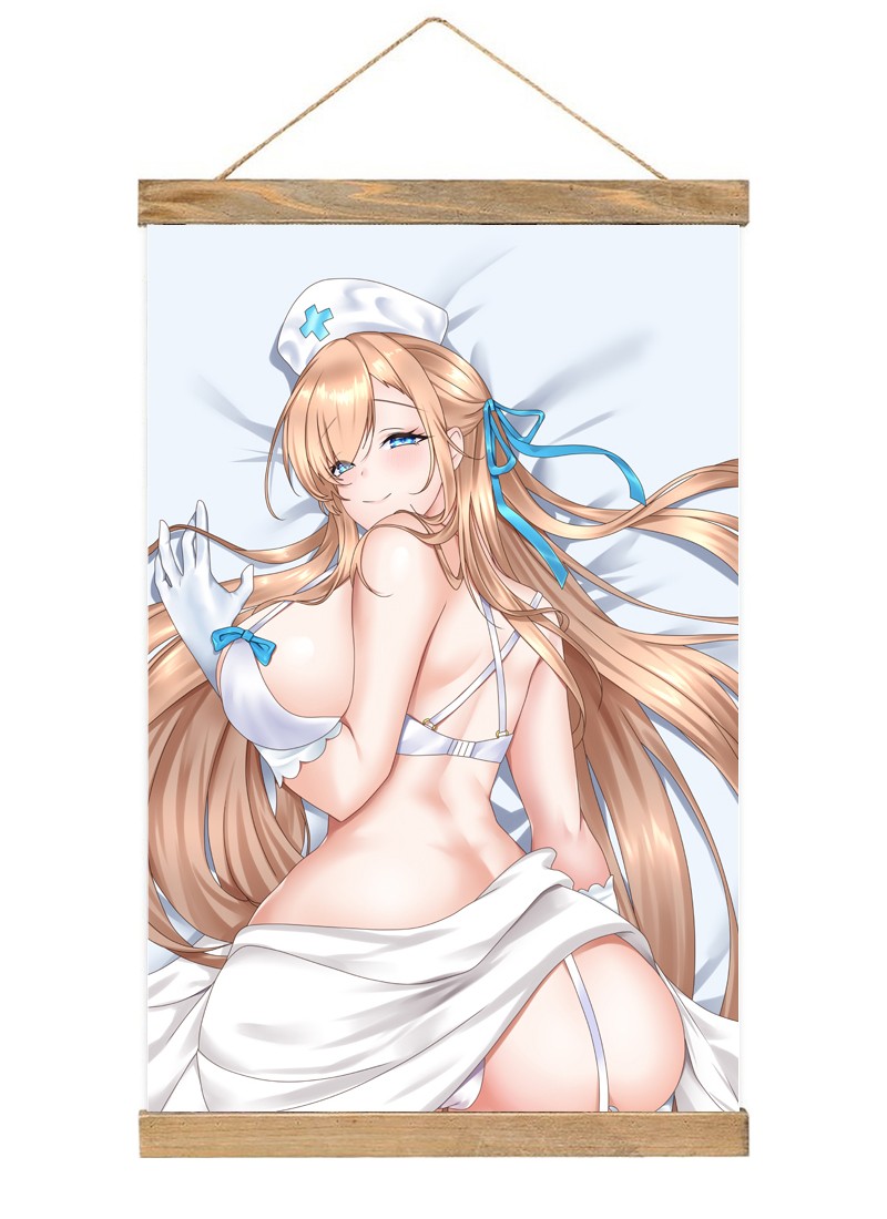 Sword Art Online Asuna Scroll Painting Wall Picture Anime Wall Scroll Hanging Home Decor