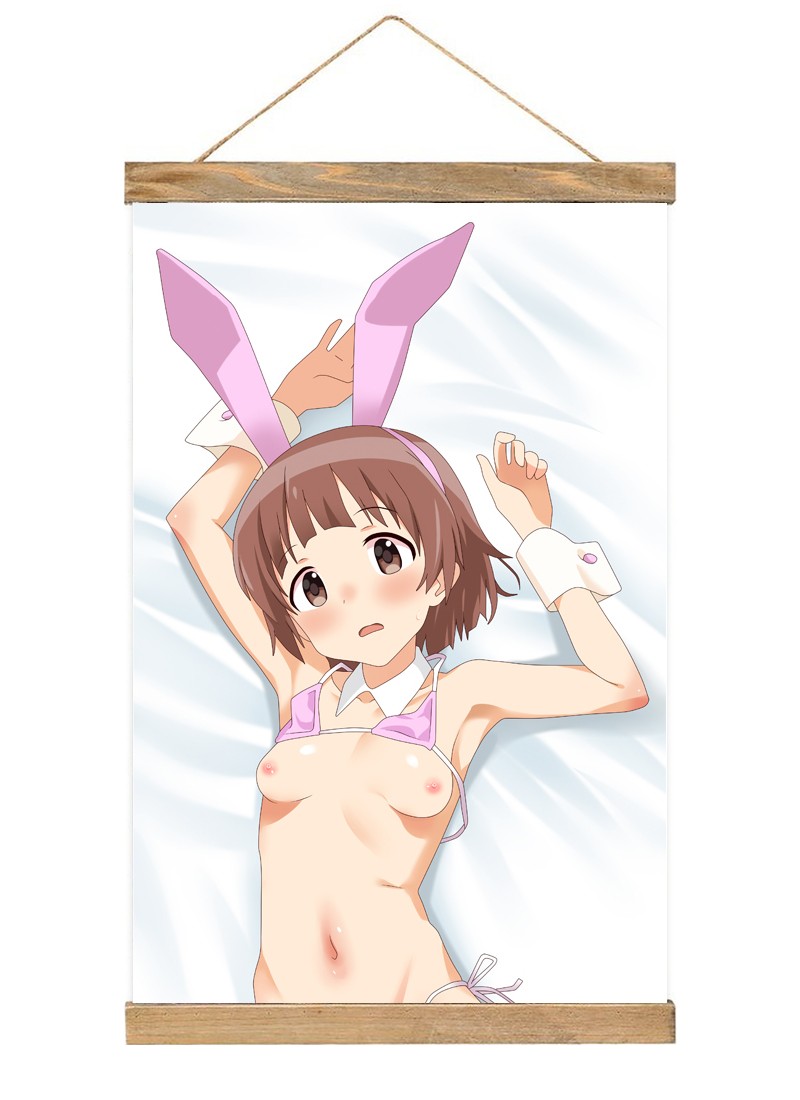 The Idolmaster Cinderella Girls Maekawa Miku-1 Scroll Painting Wall Picture Anime Wall Scroll Hanging Home Decor