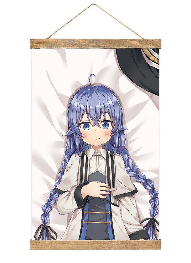 Mushoku Tensei Roxy Migurdia-1 Scroll Painting Wall Picture Anime Wall Scroll Hanging Home Decor