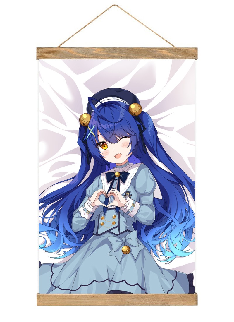 VTuber-1 Scroll Painting Wall Picture Anime Wall Scroll Hanging Home Decor