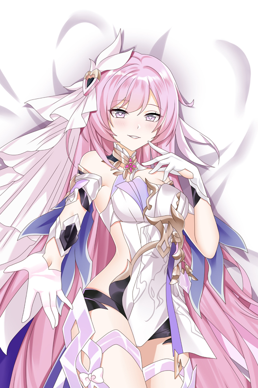 Honkai Impact 3rd Elysia-1 Anime Tapestry Wall Art Poster Home Tapestries Bedroom Decor 100x150cm(40x60in)